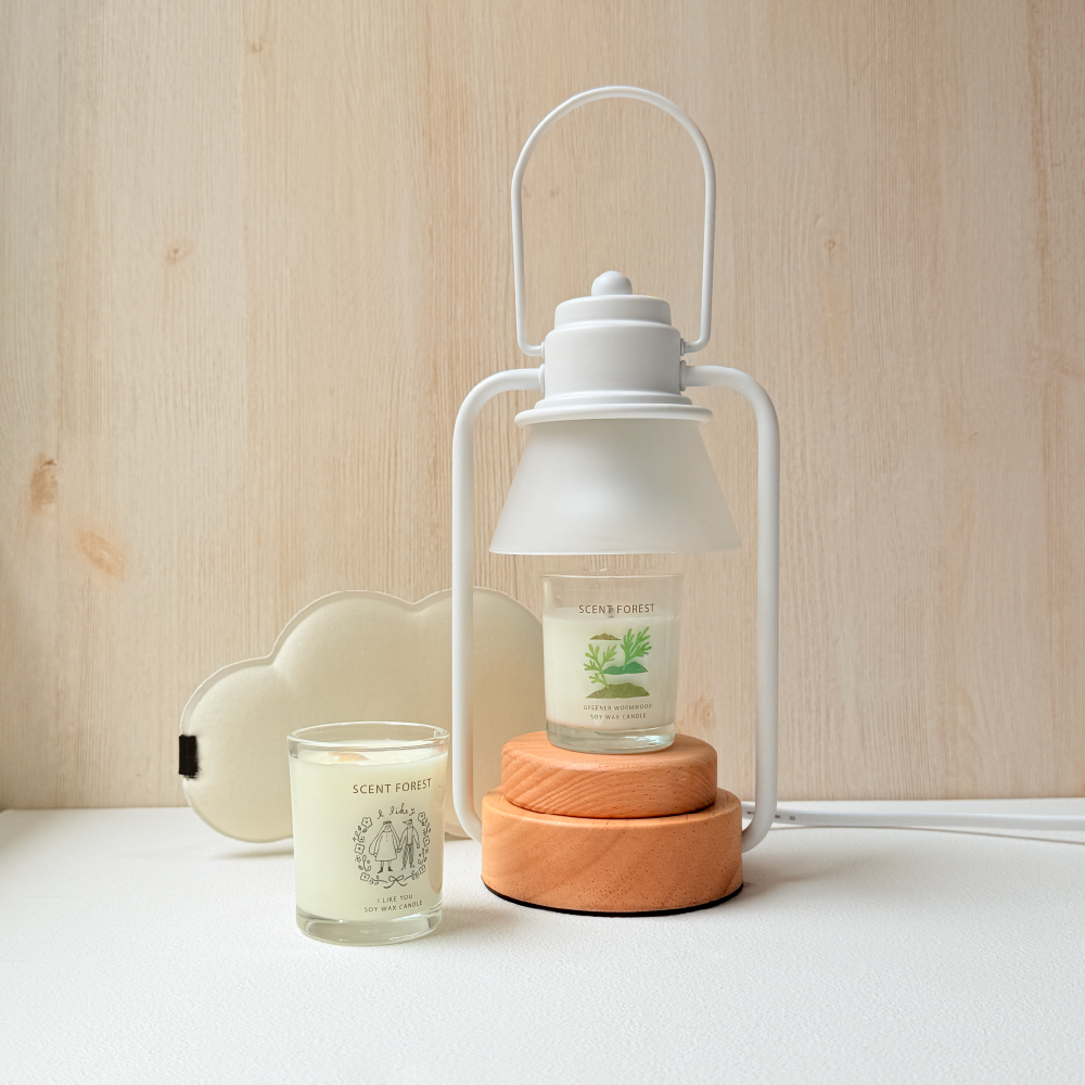 SCENT FOREST 香氛森林 - 白色定時調溫融蠟燈